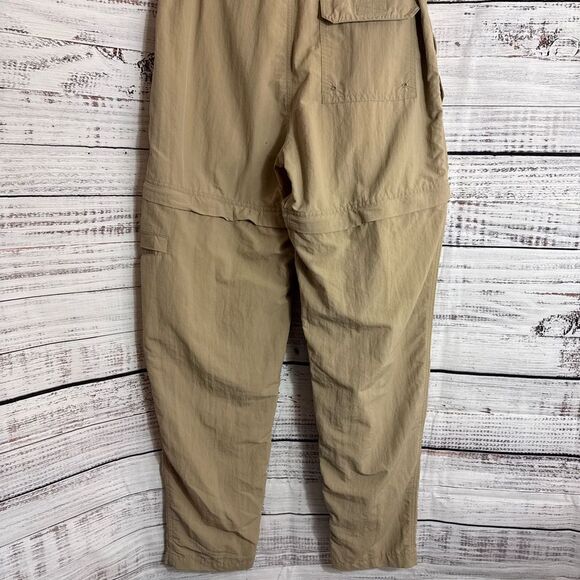 Royal Robbins Pants Womens Size 8 Khaki Nylon Cargo Convertible Hiking Outdoors - Picture 3 of 13